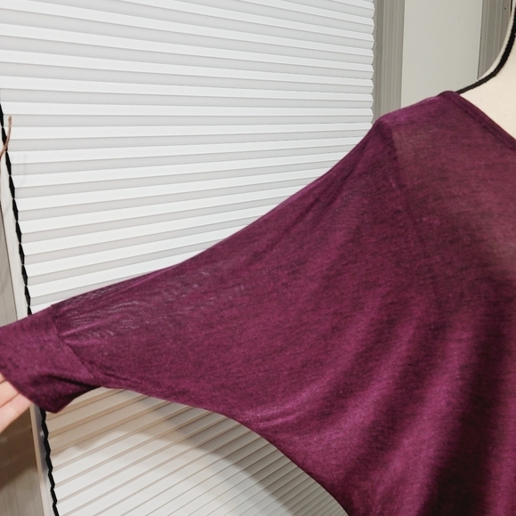 LANE Bryant's Semi Sheer Dolman Sleeve Blousen - Picture 4 of 9